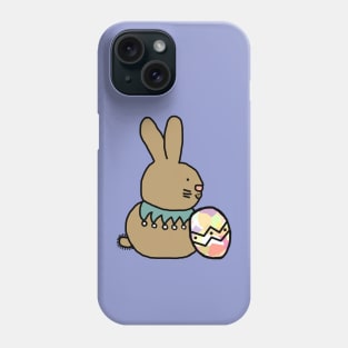 Bunny Rabbit Holding Easter Egg Phone Case