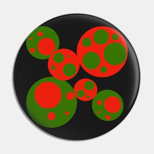 red and green abstract pattern Pin