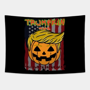 Trumpkin make halloween great again in USA Tapestry