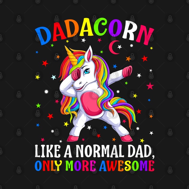 Dadacorn Like A Normal Dada Only More Awesome Unicorn by eyelashget