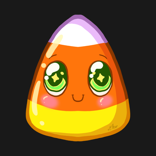 Cute little monster candy corn by koneko