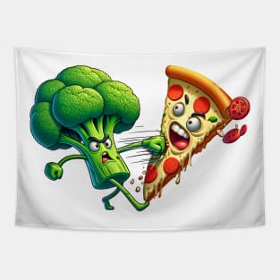 Food Fight Tapestry