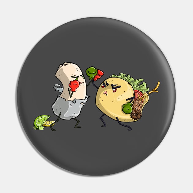 Food Fight Pin by Thedustyphoenix