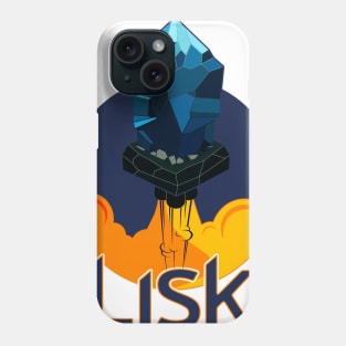 Rocket To The Moon : LISK Edition. Phone Case