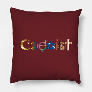 Coexist Pillow