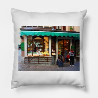 A Shopfront in Stresa, Italy 2011 Pillow