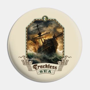 Trackless Sea Pin