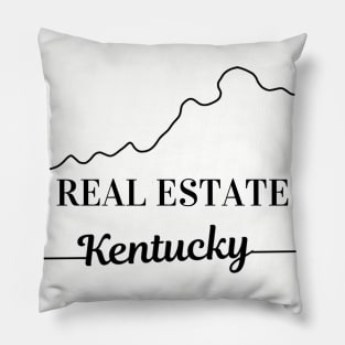 Kentucky Real Estate Pillow