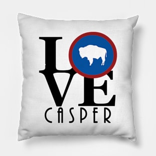 LOVE Casper WY Pillow