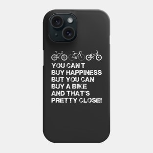 Happiness is a bike Phone Case