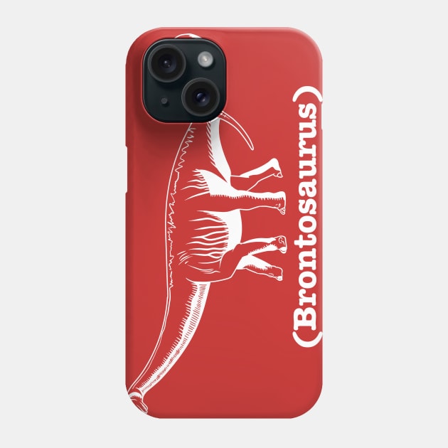 Brontosaurus Phone Case by nickbeta