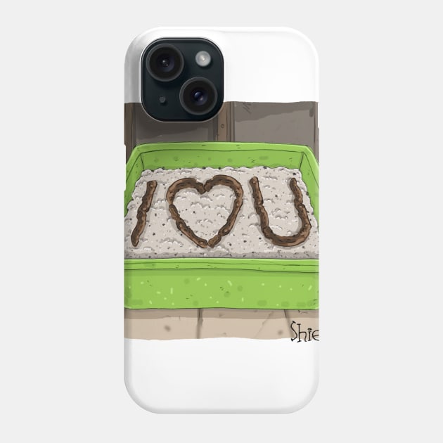 Litter Box Love Phone Case by macccc8