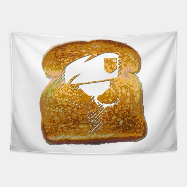 Ghost Toast Tapestry by Ironmatter