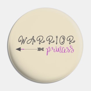 Warrior Princess 1 Timothy 6:15 Christian Shirt Pin