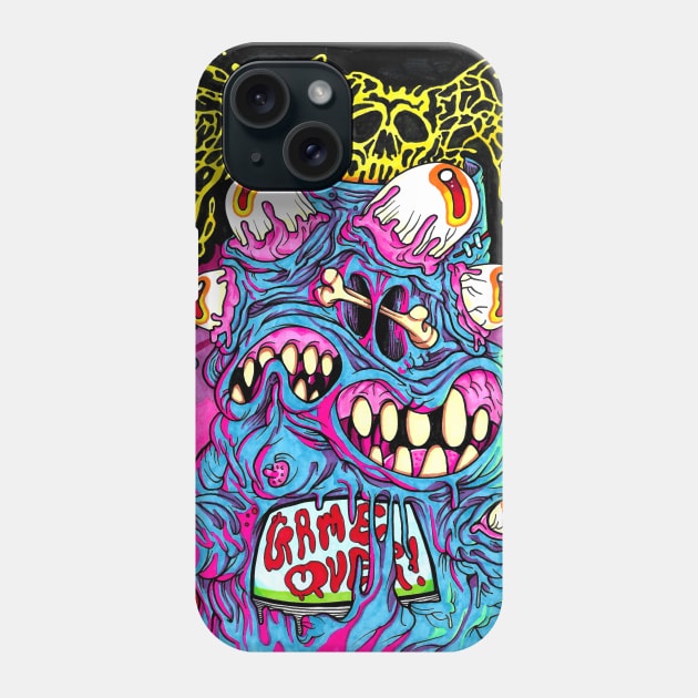 GAME OVER Phone Case by Brownlazer