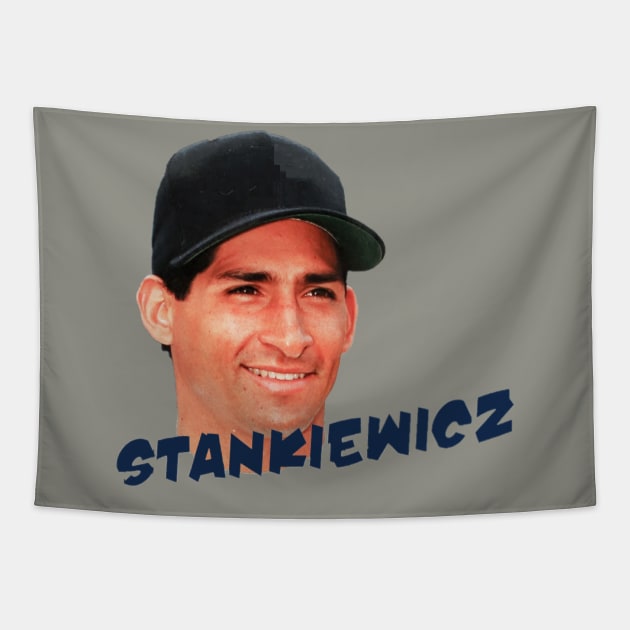 Andy Stankiewicz Tribute Tapestry by Bleeding Yankee Blue