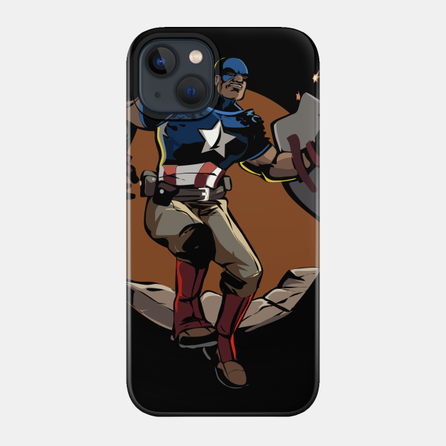 Forgotten hero - Black Pride - Phone Case