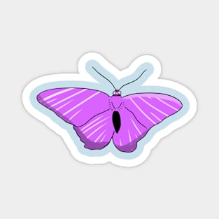 Purple Butterfly Magnet