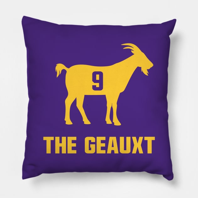 The Geauxt - Purple Pillow by KFig21