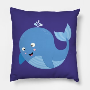 cute whale Pillow