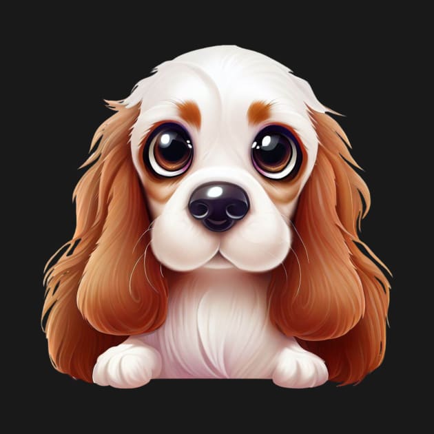 Pawsitivity Clumber Spaniel by Art By Mojo