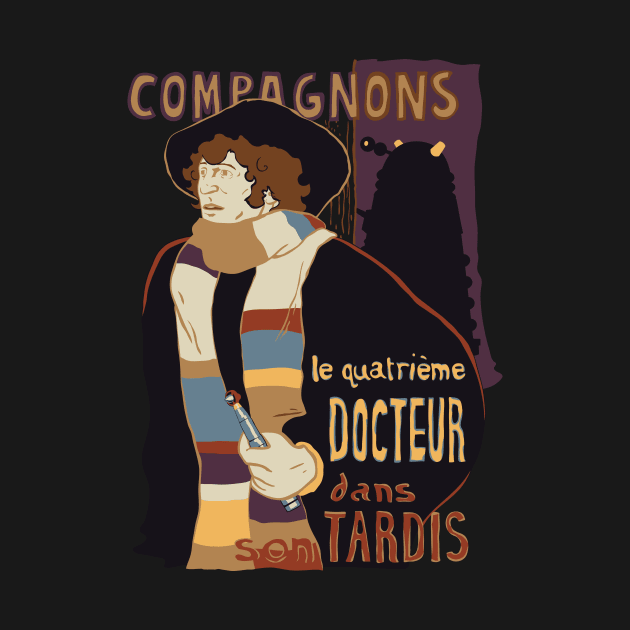 Le Fourth Doctor by thekylewalters