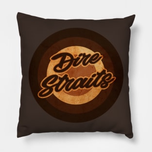 dire straits Pillow