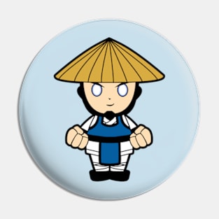 Raiden Chibi Pin