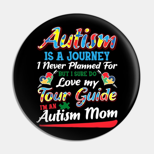 Autism Is A Journey Pin by tabbythesing960