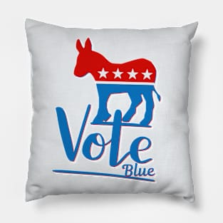 Vote Blue Pillow