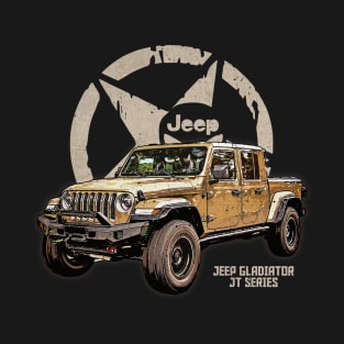 Jeep Gladiator JT series JEEP White Star T-Shirt