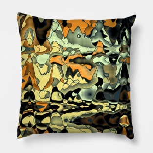 Rusty abstract Pillow