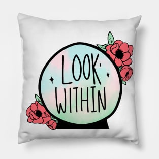 Crystal Ball Quote Pillow