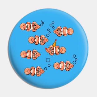 Clownfish Clown Pin