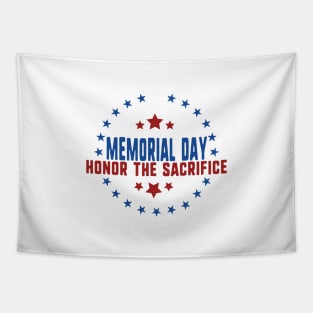 Memorial day honor the sacrifice Tapestry