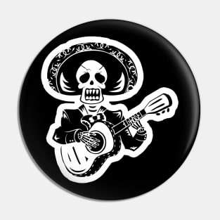 Mariachi - Day of the Dead Pin