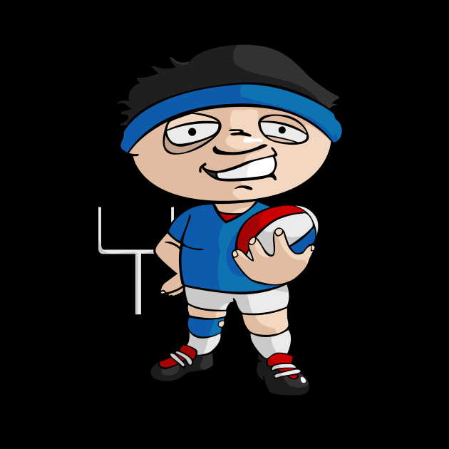 Rugby player by JORDYGRAPH