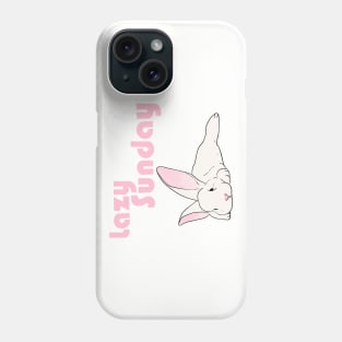 Lazy Sunday Rabbit Phone Case