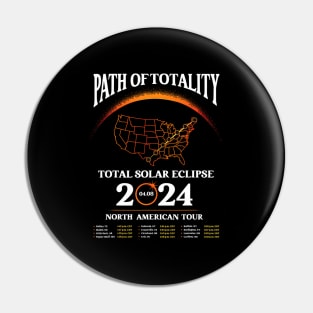 Solar Eclipse Path Of Totality Solar Eclipse April 8 2024 Pin