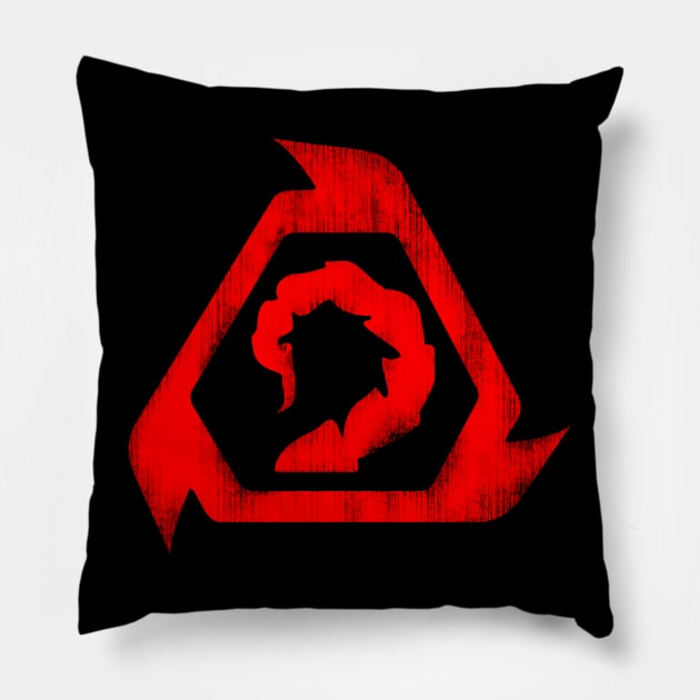 Nod - Grunge Pillow by Remus