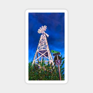 Spenard Windmill in Anchorage, Alaska Magnet