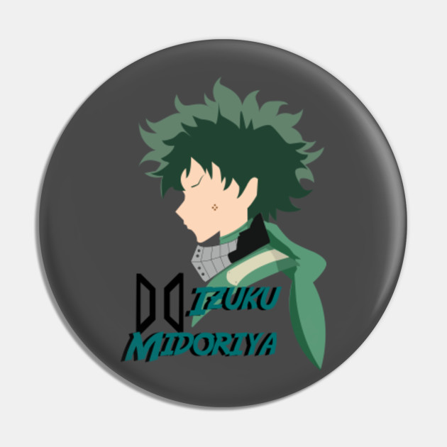 Izuku Profile My Hero Academia Pin Teepublic