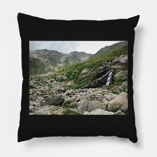 Hiking The Alps Pillow