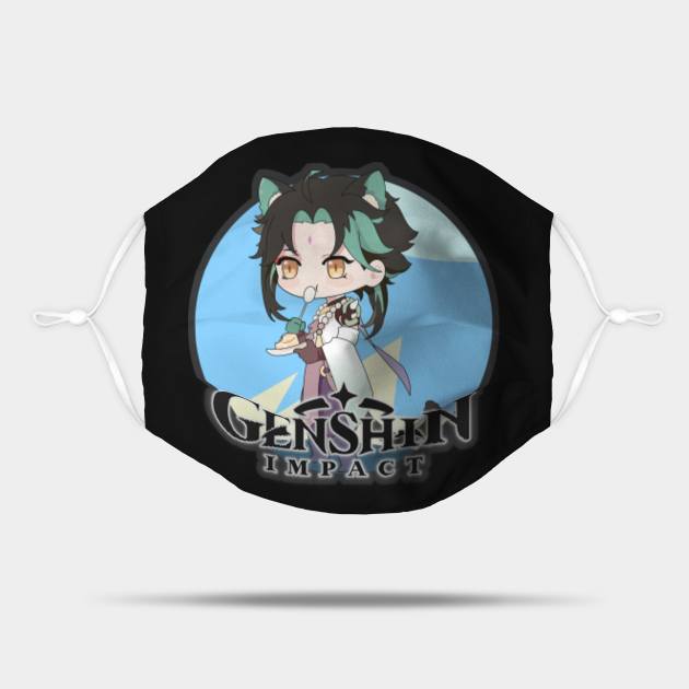 XIAO GENSHIN IMPACT - Genshin Impact - Mask | TeePublic