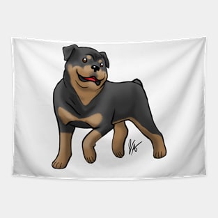 Dog - Rottweiler - Black and Tan Tapestry