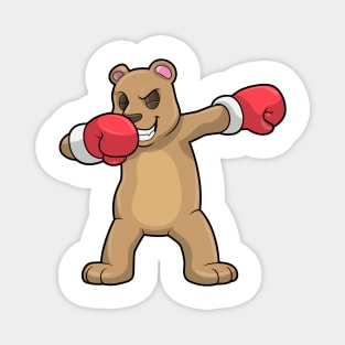 Bear as Boxer at Boxing & Hip Hop Dance Dab Magnet