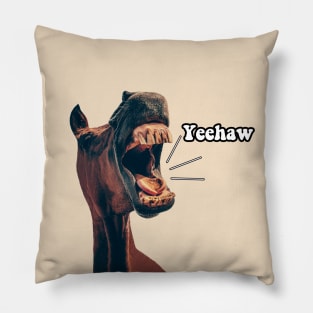 Yeehaw Cowboy Pillow