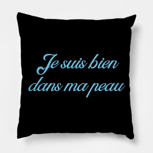 French Body Positive Inspirational Gift Self-Love Pillow