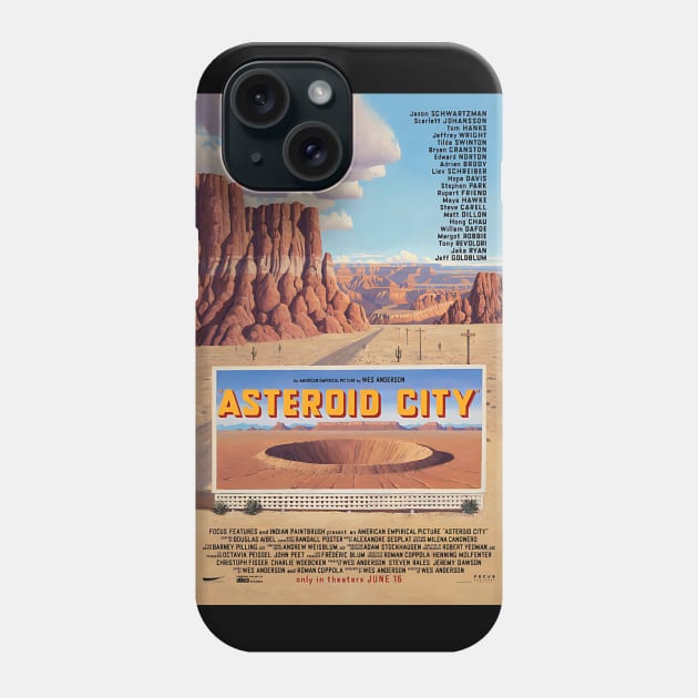 Asteroid City Poster Phone Case by charm3596