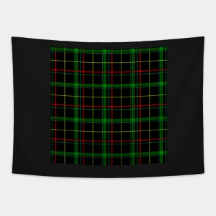 Red and Green Tartan Tapestry